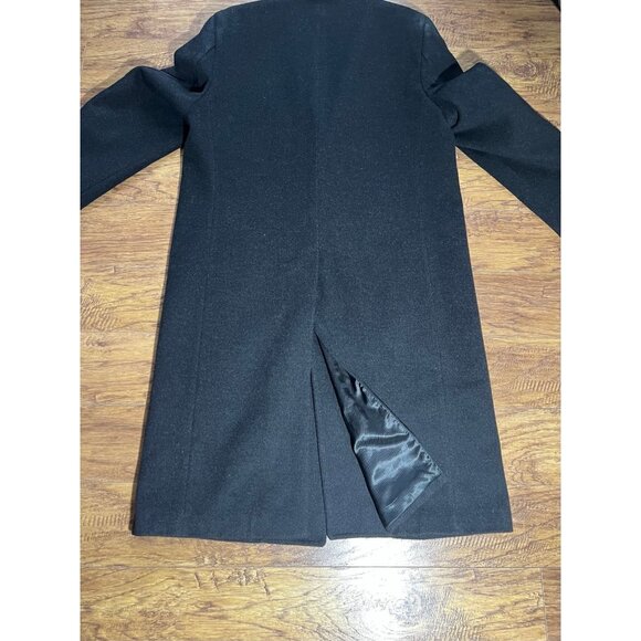 Vintage Weather Report Men’s 40R Wool Cashmere Blend Overcoat Jacket 4 Button - Picture 2 of 12